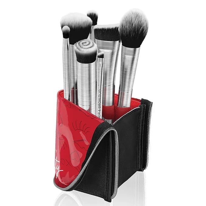 Mirabella Make It Pretty Professional Travel Brush Set and Travel Case-BrightBean Baby