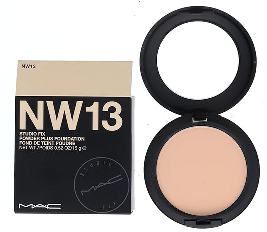 Mac Studio Fix Powder Plus Foundation Nw13 0.52 Ounce-BrightBean Baby