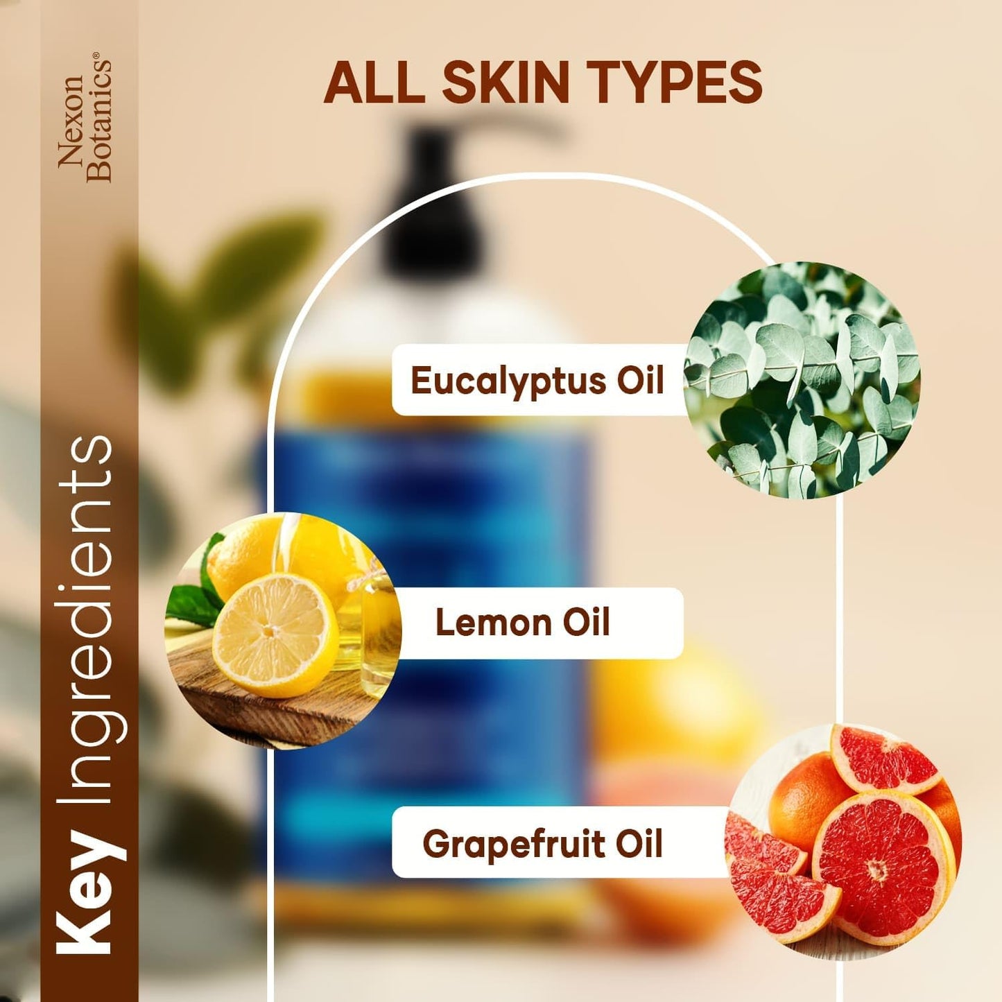 Anti-Cellulite Massage Oil for Massage Therapy 8 fl oz - Refreshing and Relaxing - Natural Oils with Vegan Collagen and Stem Cells - for Men and Women - Nexon Botanics-BrightBean Baby