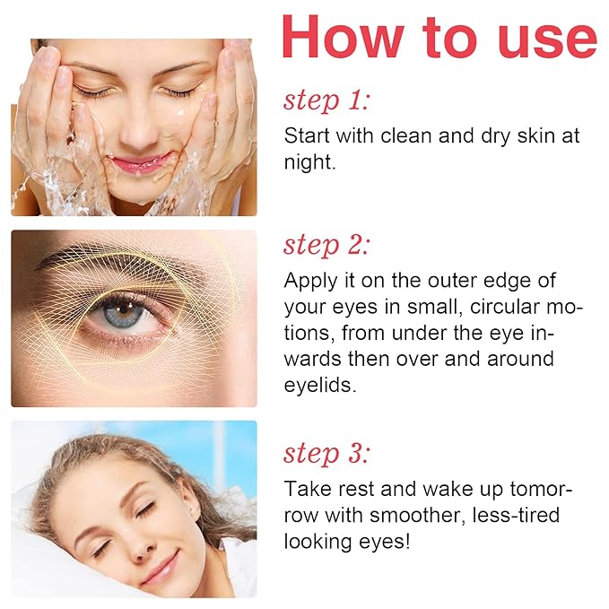 Eye Brightener Stick, Eye Cream for Wrinkles, Vitamin A, C, E and Peptides Minimizes Smoothens Wrinkles in 3-4 weeks (Retinol Eye Stick)-BrightBean Baby