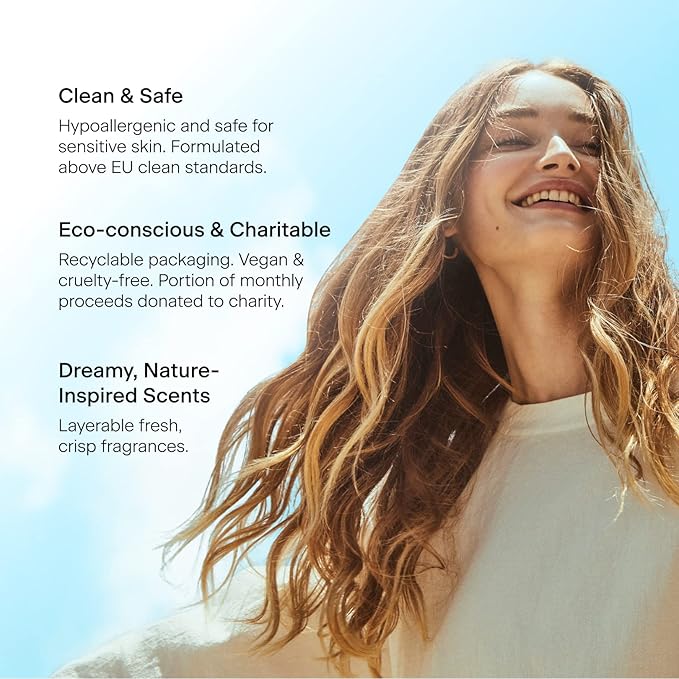 Skylar Salt Air Eau de Parfum - Hypoallergenic & Clean Perfume for Women & Men, Vegan & Safe for Sensitive Skin - Fresh Perfume with Notes of Driftwood, Sea Salt & Seaweed - 10mL /0.33 Fl oz-BrightBean Baby