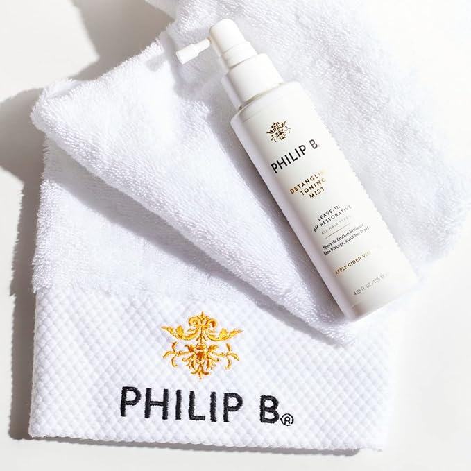 PHILIP B Detangling Toning Mist pH Restorative 4.23 oz. (125 ml) | Un-Tease Tangles, Leaves Hair Glossy, Smooth and Frizz-Free-BrightBean Baby