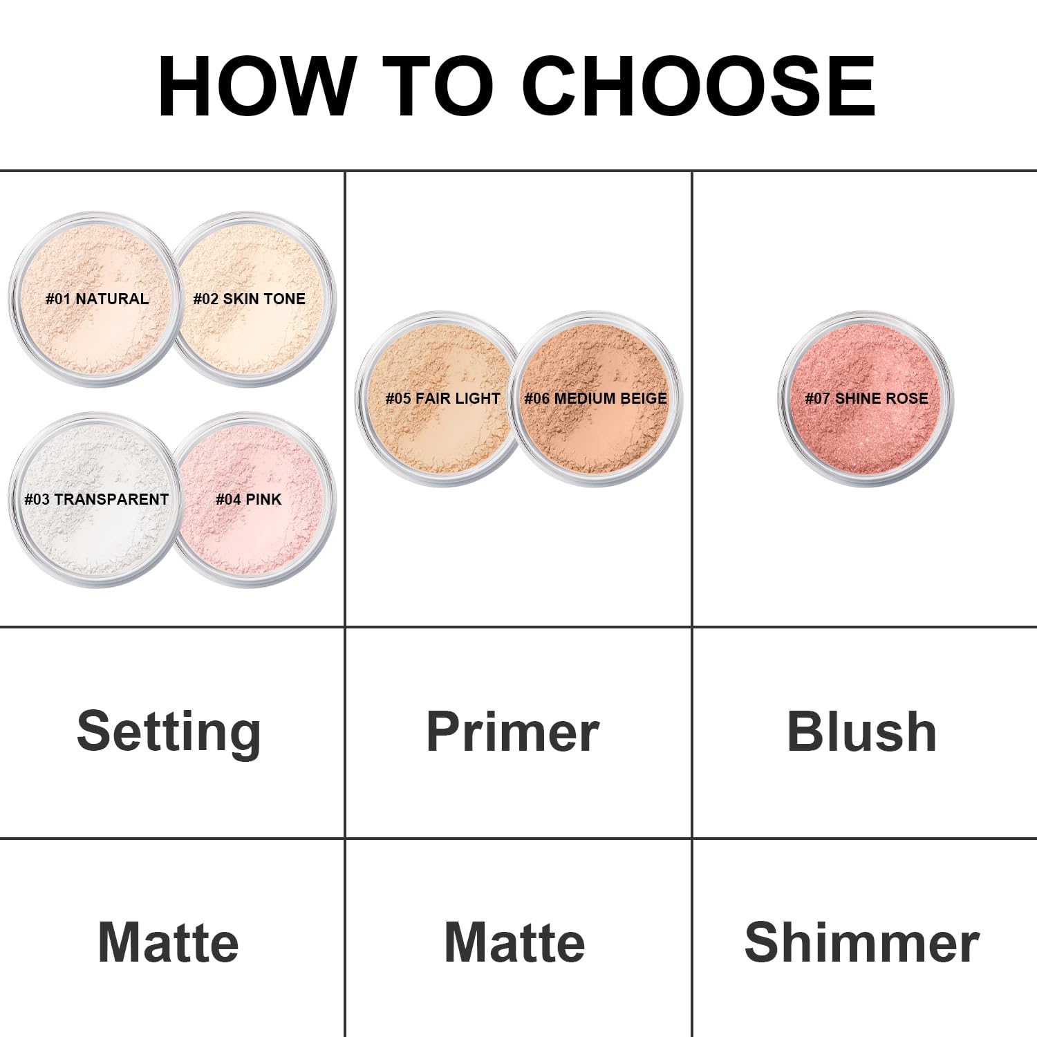 Mineral Setting Powder, SPF 35, Sunscreen Pink Face Loose Blurring FinishingPowder, Sheer Coverage, Weightless and Oil Control. Extend Base Makeup (#04 Pink Setting Makeup)-BrightBean Baby