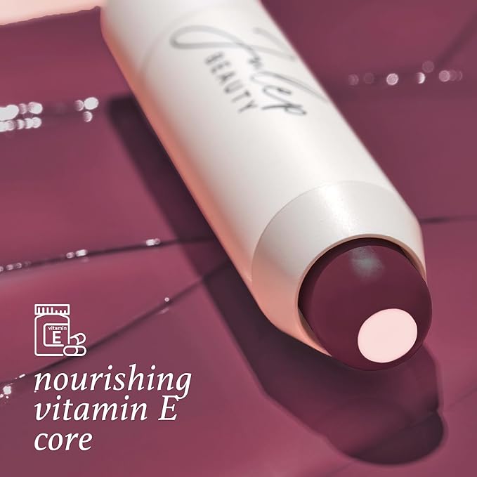 Julep It's Balm: Tinted Lip Balm + Buildable Lip Color - Grape Jelly- Natural Gloss Finish - Hydrating Vitamin E Core - Vegan-BrightBean Baby