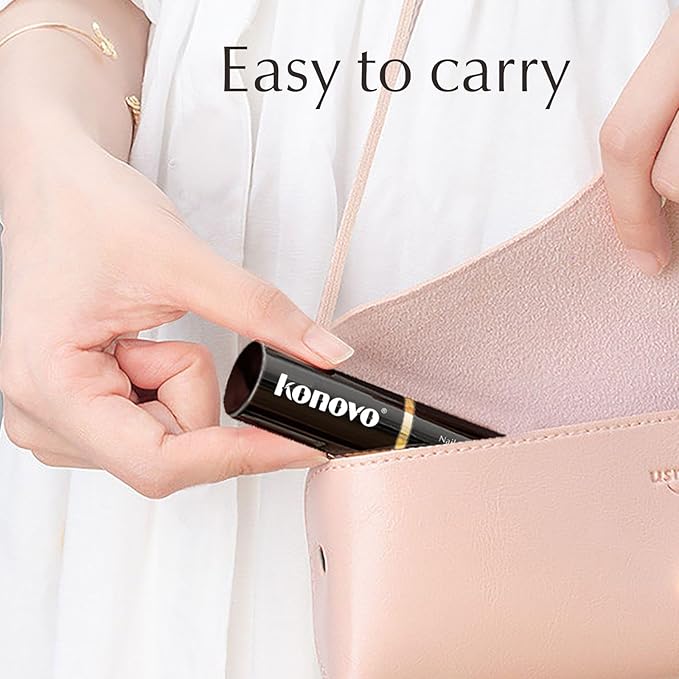 Konovo Nail Clippers for Women Travel, Nail Clippers with File, Fingernail Clippers for Girls-BrightBean Baby