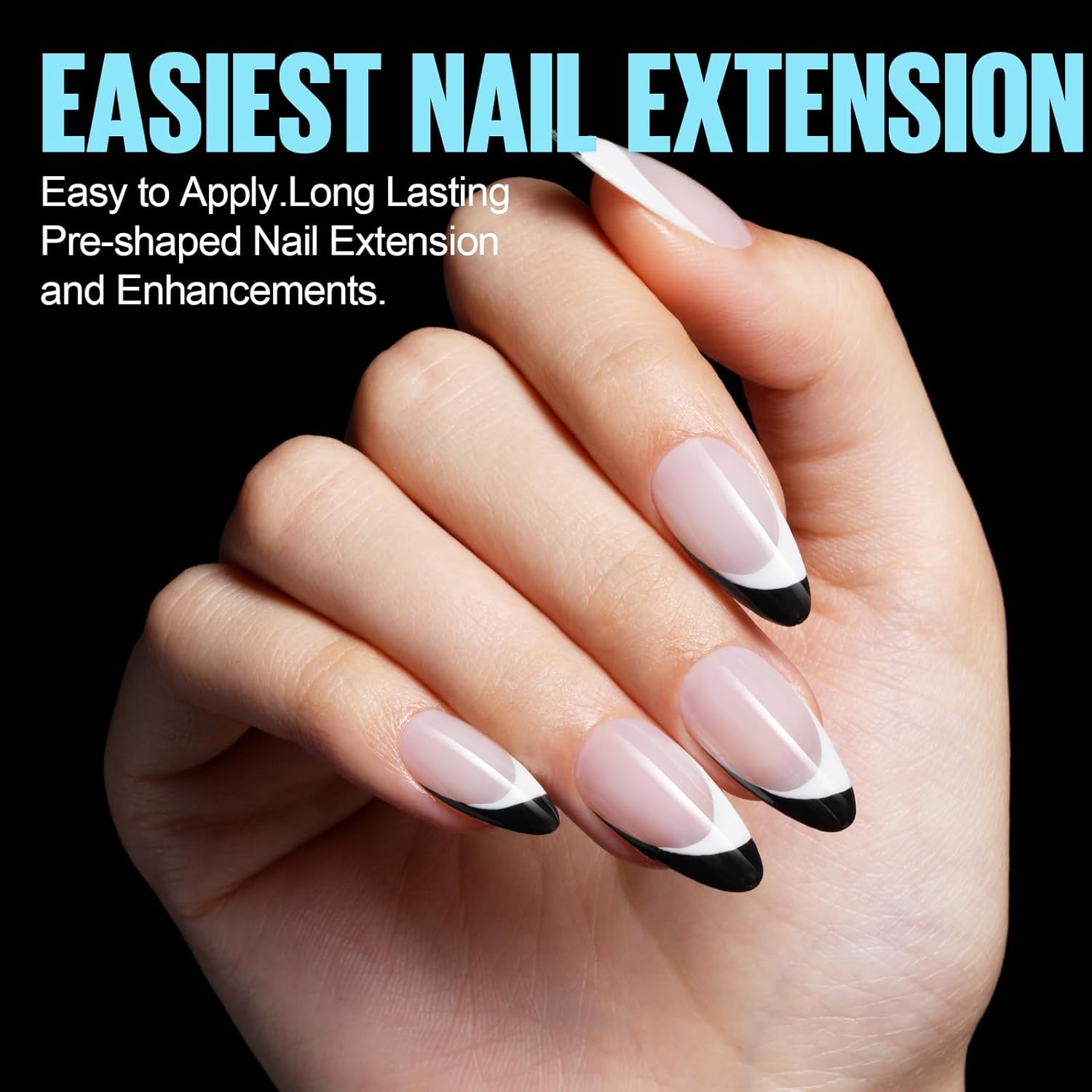 TOMICCA Medium Almond Nail Tips 15 Sizes 360pcs Full Cover Almond Fake Nails Soft Pre Shaped Gel Tips Acrylic Full Matte For Nail Extensions Home Diy Nail Salon-BrightBean Baby