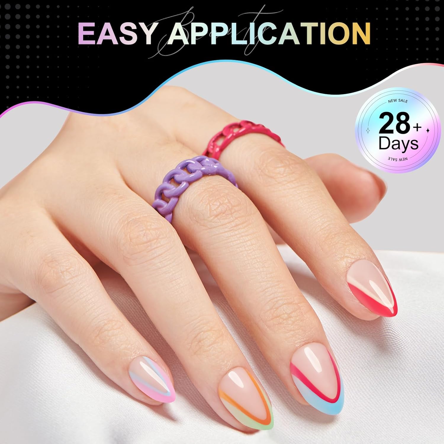 Almond Nail Tips Extra Short Soft Gel Nail Tips 240Pcs Short Almond Shaped Full Cover Nails Tips Half Matte Gelly Press on Fake Nails Tip for Acrylic Nail Tip Extension Home DIY & Salon Nails 12 Sizes-BrightBean Baby