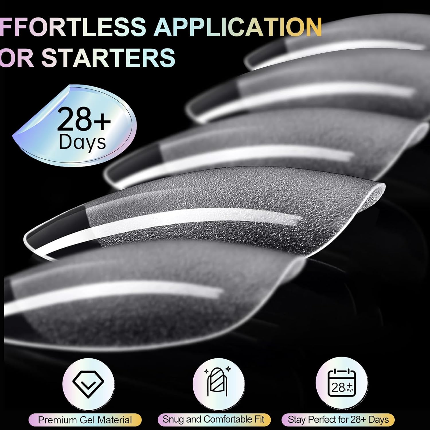 Almond Nail Tips Extra Short Soft Gel Nail Tips 240Pcs Short Almond Shaped Full Cover Nails Tips Half Matte Gelly Press on Fake Nails Tip for Acrylic Nail Tip Extension Home DIY & Salon Nails 12 Sizes-BrightBean Baby