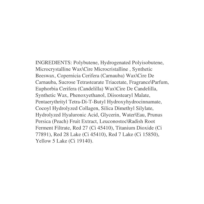 wet n wild Perfect Pout So Pouty Shine Tinted Lip Balm Peach Flavored, Hyaluronic Acid, Vegan Collagen, Moisturizing For Dry Lip Care, Pink-BrightBean Baby