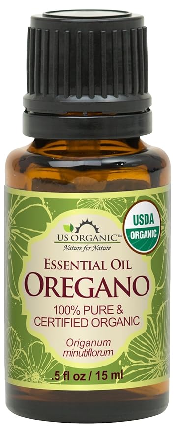 US Organic 100% Pure Oregano Essential Oil - USDA Certified Organic, Steam Distilled (15 ml)-BrightBean Baby