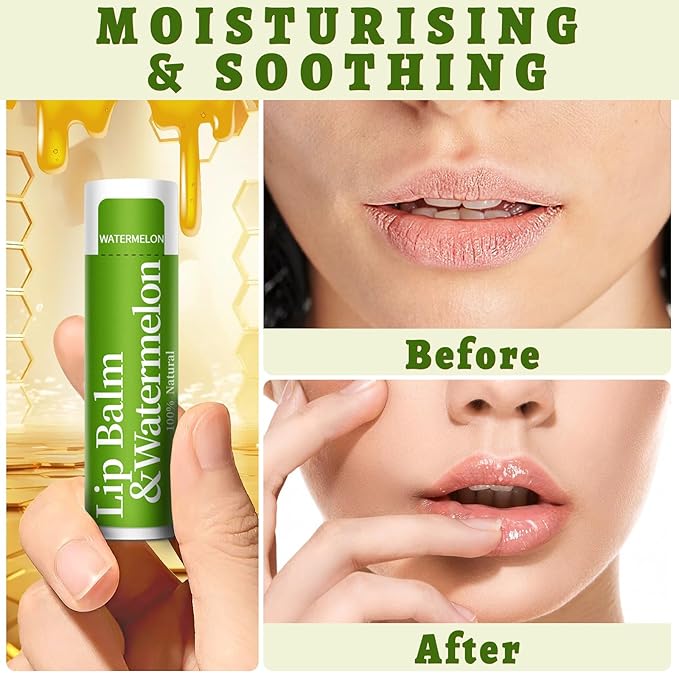 20 Pack Lip Balm, 12 Flavored Natural Lip Balm Bulk Set, Moisturizing Bulk Mini Balm Pack for Dry Cracked Lips,Hydrating for Gifts Party Favors(4.2g/0.15oz)-BrightBean Baby