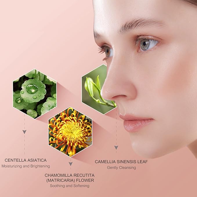 O’KADY 9 Pcs skincare set Anti Aging Skin Daily Care Routine Kit With Vitamin C and Peptides Facial Cleanser Eye Mask Toner Serum Eye Cream Lotion Cream Lady Cream Gifts sets for Valentine's Day-BrightBean Baby