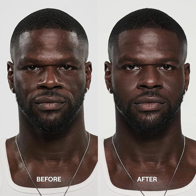 APOSTLE Reclaim Tinted Moisturizer for Men (1 Black River) - Niacinamide, Vitamin E, Squalane, Hyaluronic Acid, Tinted Face Moisturizer For Men. Hydrates, Evens Skin Tone, 1 Fl. Oz.-BrightBean Baby