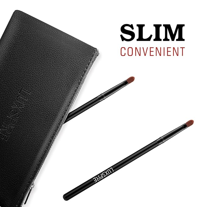 Luxspire Lip Brush Concealer Brushes 2 Pieces, Lipstick Gloss Brushes Applicators Eyeshadow Lip Liner Makeup Brush Cosmetics Make Up Tools, Small Make Up Brushes-BrightBean Baby