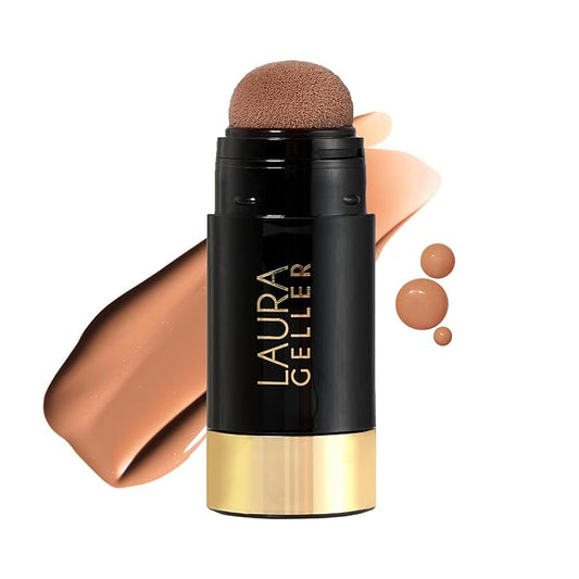 LAURA GELLER NEW YORK Serum Bronzing Cheek Lift, Soft Sunshine-BrightBean Baby