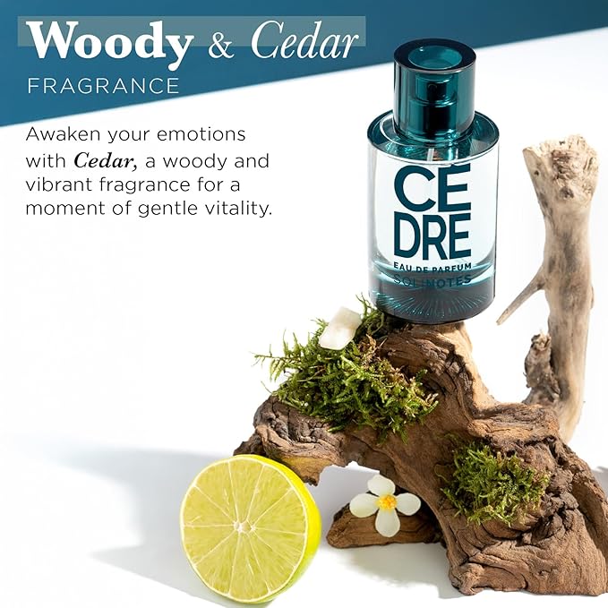 SOLINOTES Cedarwood Perfume for Men - Eau De Parfum | Refined Woody and Soothing Fragrance - Made in France - Vegan - 1.7 fl.oz-BrightBean Baby