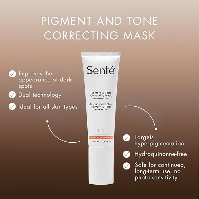 Senté Cysteamine HSA Pigment and Tone Corrector- Hyperpigmentation Treatment For Reducing The Appearance of Dark Spots And Improving Skin Tone - 1.7 Fl Oz-BrightBean Baby