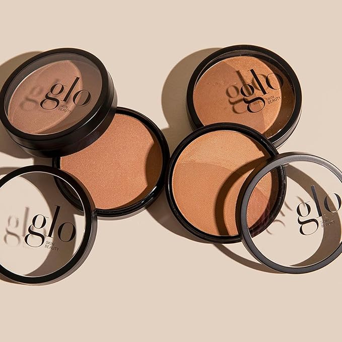 Glo Skin Beauty Bronzer Pressed Powder (Sunkiss) - Mineral Based Makeup Adds Warmth and Natural Contour for a Sun-Kissed Glow-BrightBean Baby
