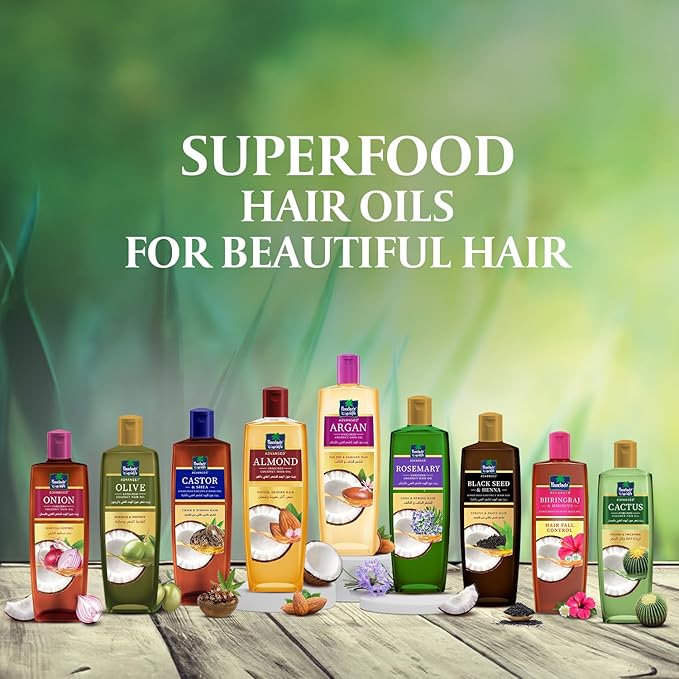 Parachute Advansed Argan Hair Oil with Coconut | Repairs Dry & Damaged Hair| Strengthens Hair & Boosts Shine| Controls Frizz| No Parabens & Silicones| 10.1 fl.oz-BrightBean Baby