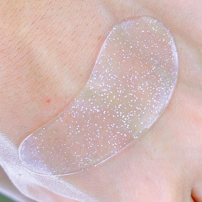 Under Eye Patches For Lash Lift Eyelash Extension Durable Gel Eye Pads Separate Upper & Lower Lashes Sticky Gel Eye Patch - Moon Shape Fit Eyelids Eyelash Mask Cover 4 Colors-BrightBean Baby