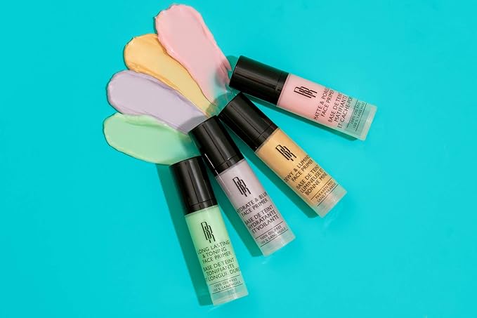 Black Radiance Matte & Poreless Face Primer, Matte & Poreless, 0.5 Fl Oz-BrightBean Baby