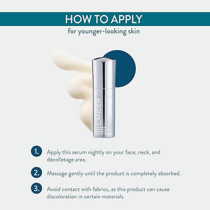 Lancer Skincare Younger Pure Youth Serum, Daily Anti-Aging Serum with Mimixyl, 1 Ounce-BrightBean Baby