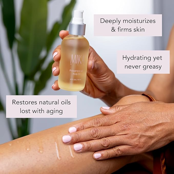 Luxury Organic Body Oil for Women | Hydrating & Moisturizing Body Oil after Shower | Certified Moisturizer for Dry Skin | Clean Beauty, Vegan and Paraben Free-BrightBean Baby