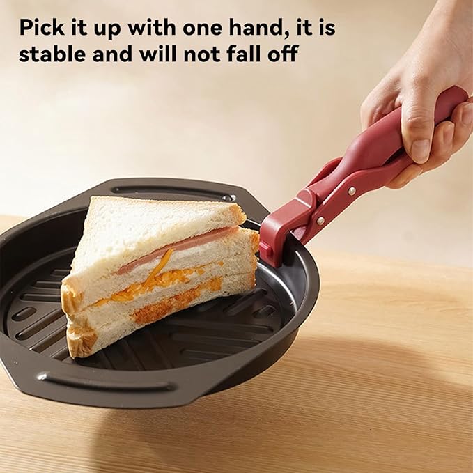 Hot Plate Grippers, Hot Plate Gripper Lifters Tongs, Multi-function Anti-Scald Bowl Clip, Silicone Non-slip Hot Dish Plate Holder, Kitchen Utensil for Bowls,Pans,Dishes (Green-2pcs)