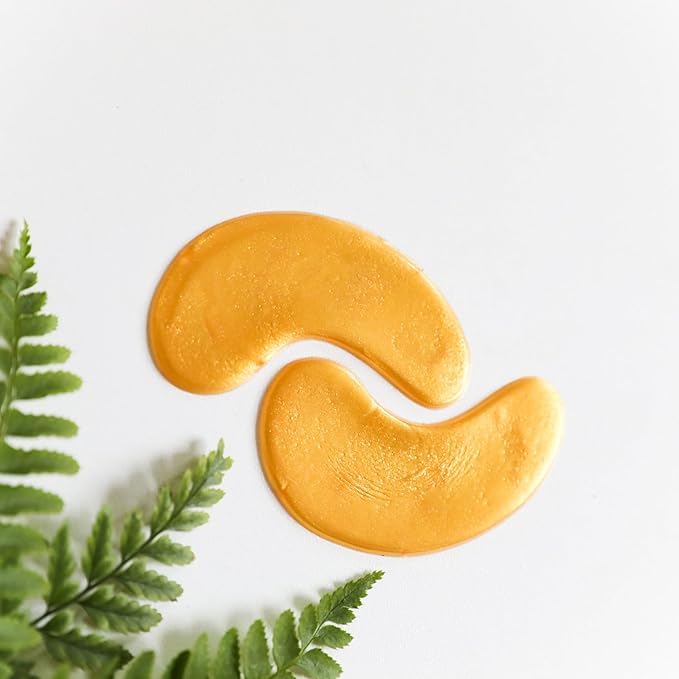 Under Eye Patches & Masks (18 Pairs) - All Natural Anti Aging Treatment for Bags, Puffiness, Wrinkles, & Dark Circles - 24K Gold, Collagen, Hyaluronic Acid, Hydrogel - Formulated in San Francisco-BrightBean Baby