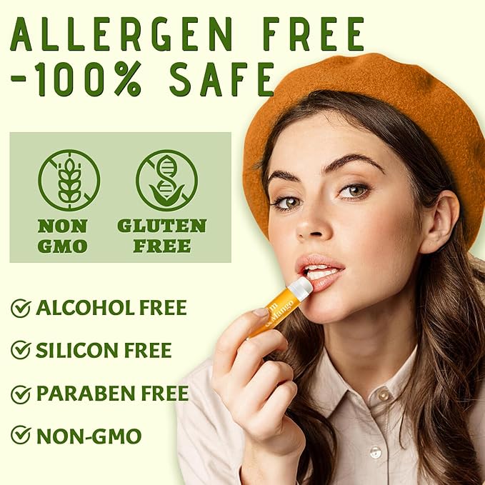 20 Pack Lip Balm, 12 Flavored Natural Lip Balm Bulk Set, Moisturizing Bulk Mini Balm Pack for Dry Cracked Lips,Hydrating for Gifts Party Favors(4.2g/0.15oz)-BrightBean Baby