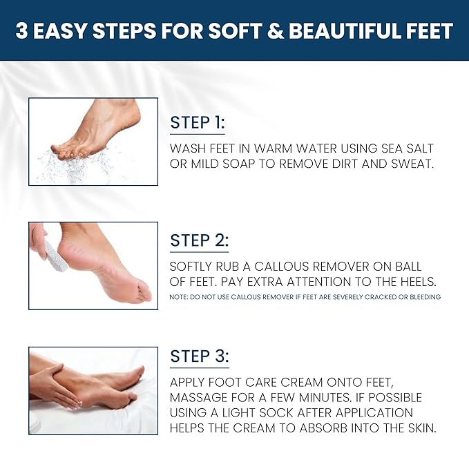 Nordic Care peppermint Foot Care Cream - Intensive Repair Foot Cream With Eucalyptus & peppermint Oil For Dry Feet & Cracked Heels, Foot Care Cream Provide Deep Hydration | (6 oz, Pack of 1)-BrightBean Baby