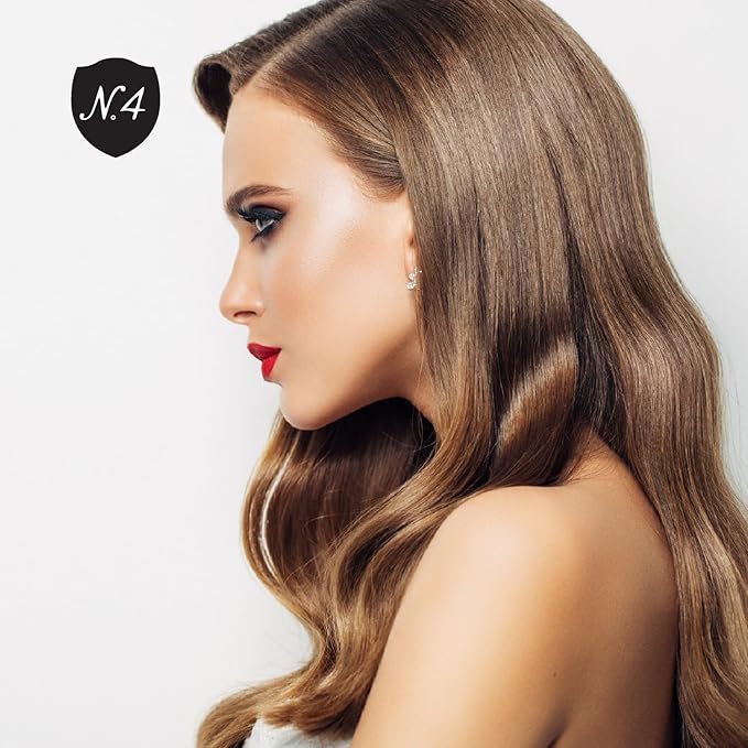 Number 4 Hair Oil, Fluoro5 Elixir Restore & Repair, Anti Frizz Serum for Damaged Hair, 2.0 oz – N4 Hair Care-BrightBean Baby