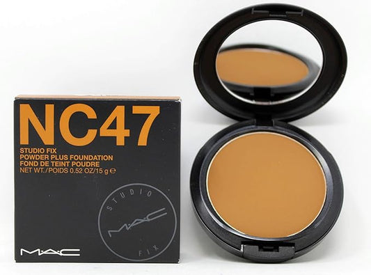 Mac Studio Fix Powder Plus Foundation Nc47 15gm/0.52 Oz-BrightBean Baby