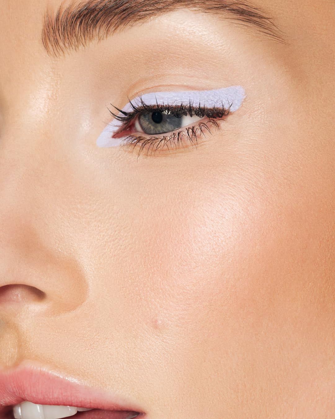 MAKE Beauty Smudge-Proof Felt Tip for Precise Application of Lines, Wings, and Graphics. Long Lasting Eye Liner, Liquid Line Waterproof Felt Tip Eyeliner - Purple Haze-BrightBean Baby