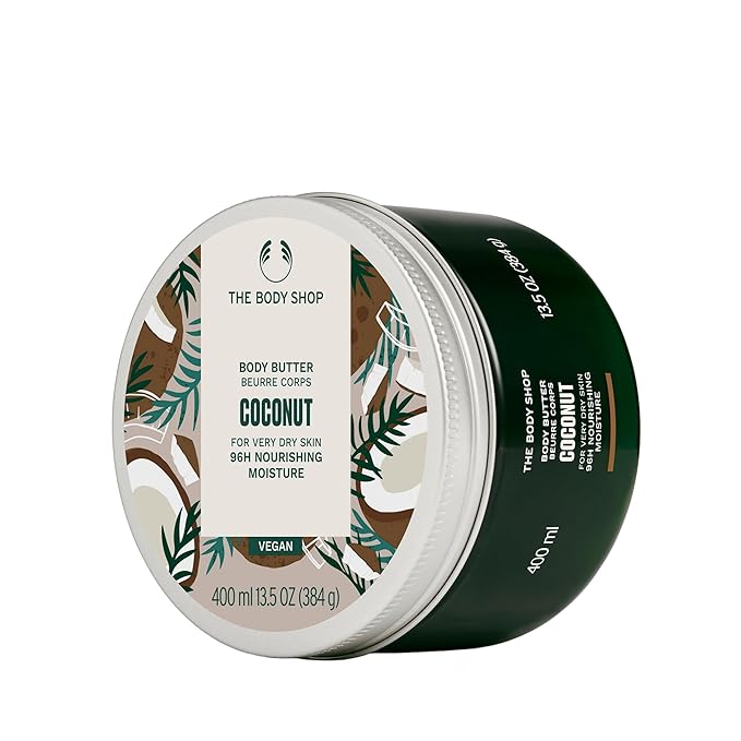 The Body Shop Coconut Body Butter – Nourishing & Moisturizing Skincare for Very Dry Skin – Vegan – 13.5 oz-BrightBean Baby