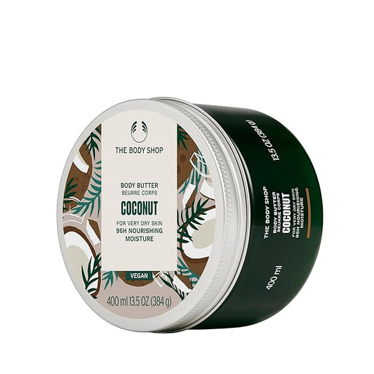 The Body Shop Coconut Body Butter – Nourishing & Moisturizing Skincare for Very Dry Skin – Vegan – 13.5 oz-BrightBean Baby