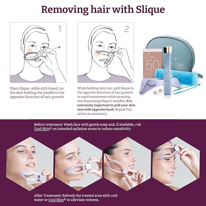 Facial Hair Removal for Women | Beauty Starter Gift Set | Face Hair Removal For Women | Hair Remover for Face Threading Tool | Skin Care Set Routine Kit | Skin Care Routine Kit For Women-BrightBean Baby