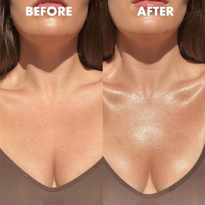 PHOERA Body Luminizer Highlighter, Waterproof Moisturizing and Glow For Face & Body, Face Body Glow Illuminator (2PCS 103 Glistening Bronze)-BrightBean Baby