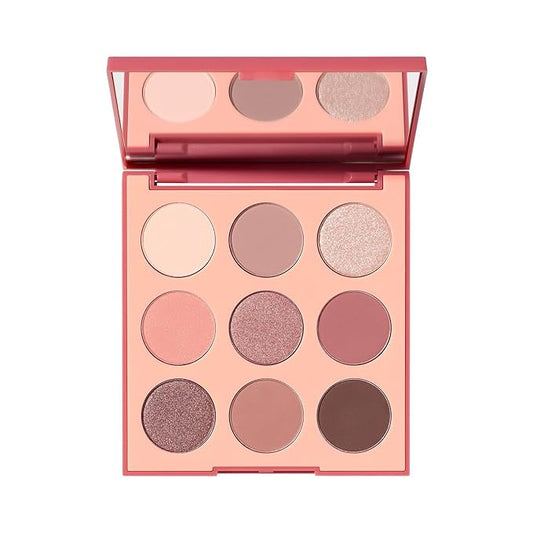 Morphe 9V Vintage Rose Artistry Palette - Mauve & Rose-Toned Makeup Palette with Matte and Shimmer Finishes - Highly Pigmented Eye Makeup with a Blendable & Buildable Formula (0.35 oz)-BrightBean Baby