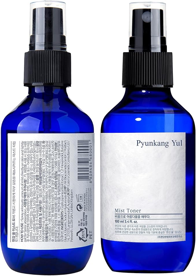 Pyunkang Yul Facial Mist Toner 3.4 Fl. Oz - Face Moisturizer Skin Care Korean Spray Toner for Oily and Combination Skin Types - Astringent for Face Certified as a Zero-Irritation - Watery Texture-BrightBean Baby
