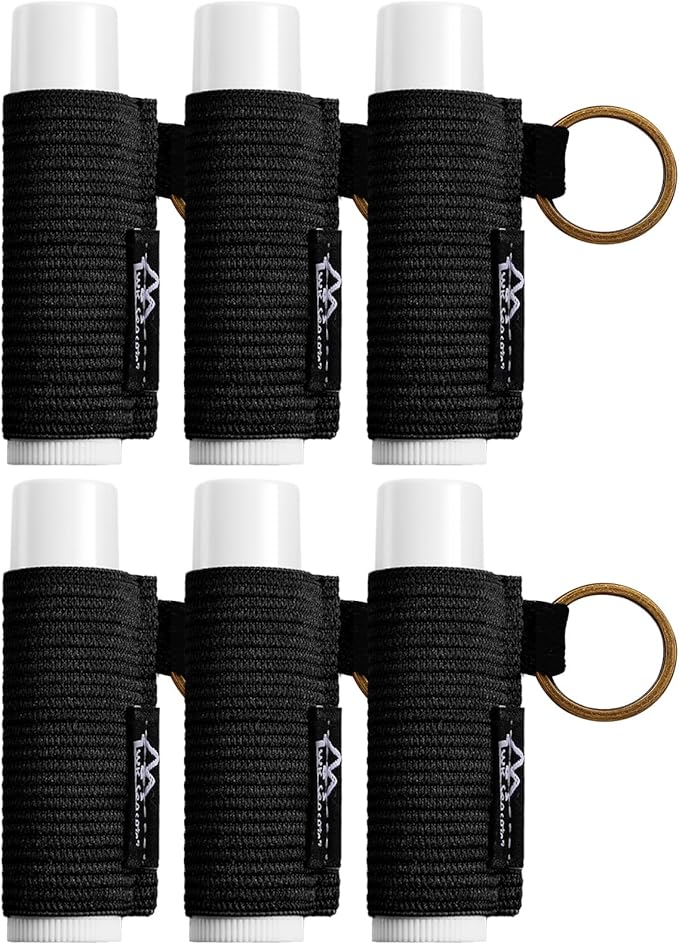 WK IEASON Lip Balm Holder Keychain Bulk Chapstick Holder Key chain-BrightBean Baby