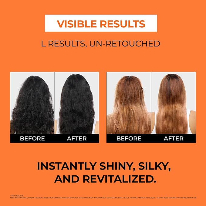 Mise En Scene Perfect Serum Original Bigger Size - Hair Oil for Frizzy & Dry Hair, Hydration and Nutrition Hair Essence for Damage Care, Floral Fragrance, Korean Hair Care Product, 3.71 Fl Oz.-BrightBean Baby