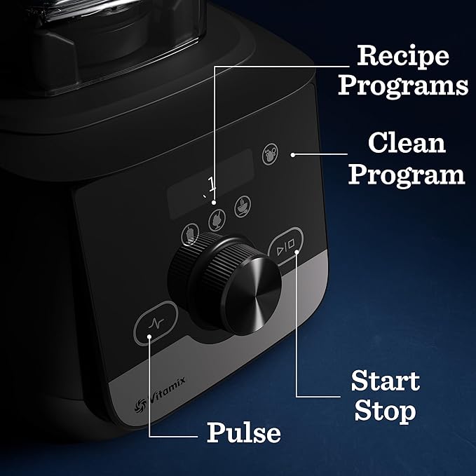 Vitamix Ascent Series X3 Blender with Three Blending Programs, Self-Cleaning Program, Professional-Grade Blender for Smoothies, Soups and More, Stainless-Steel Blades, 48 Oz Container, Shadow Black
