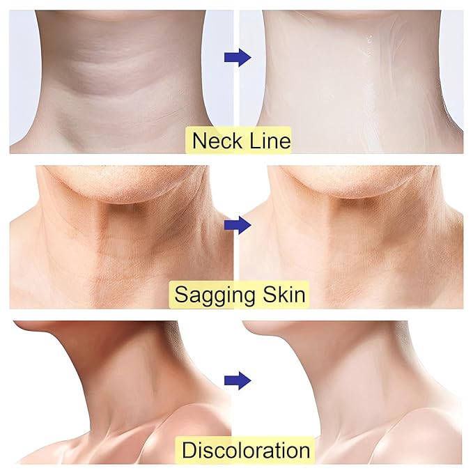 Neck Firming Cream, Neck Cream for Tightening & Neck Lift, Anti-Aging Neck Cream for Wrinkles 1.7 Fl.Oz-BrightBean Baby