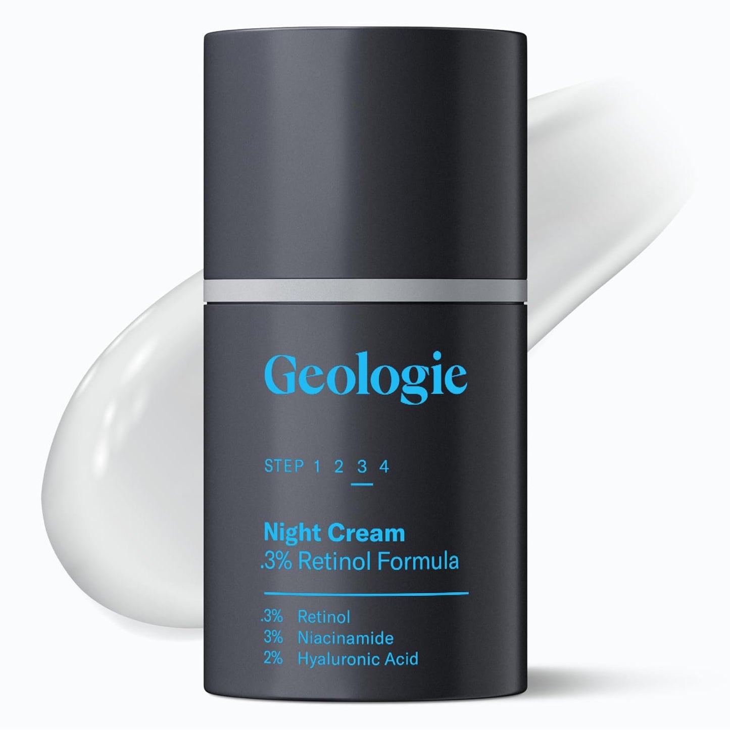 Geologie Retinol Anti-Aging Face Cream | Advanced .3% Retinol Formula for Effective Results | Reduce Fine Lines & Wrinkles | Protect & Repair Skin With Hyaluronic Acid & Niacinamide | For Men & Women-BrightBean Baby