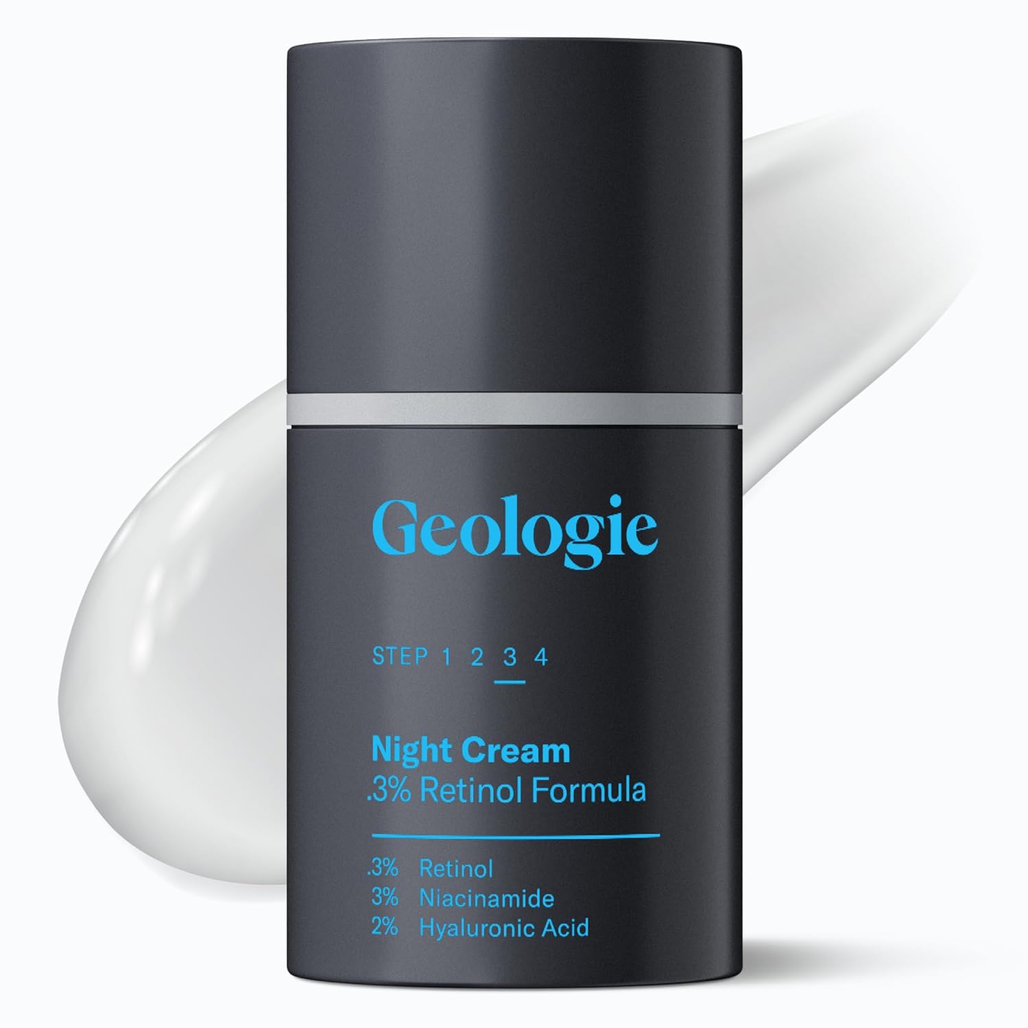 Geologie Retinol Anti-Aging Face Cream | Advanced .3% Retinol Formula for Effective Results | Reduce Fine Lines & Wrinkles | Protect & Repair Skin With Hyaluronic Acid & Niacinamide | For Men & Women-BrightBean Baby