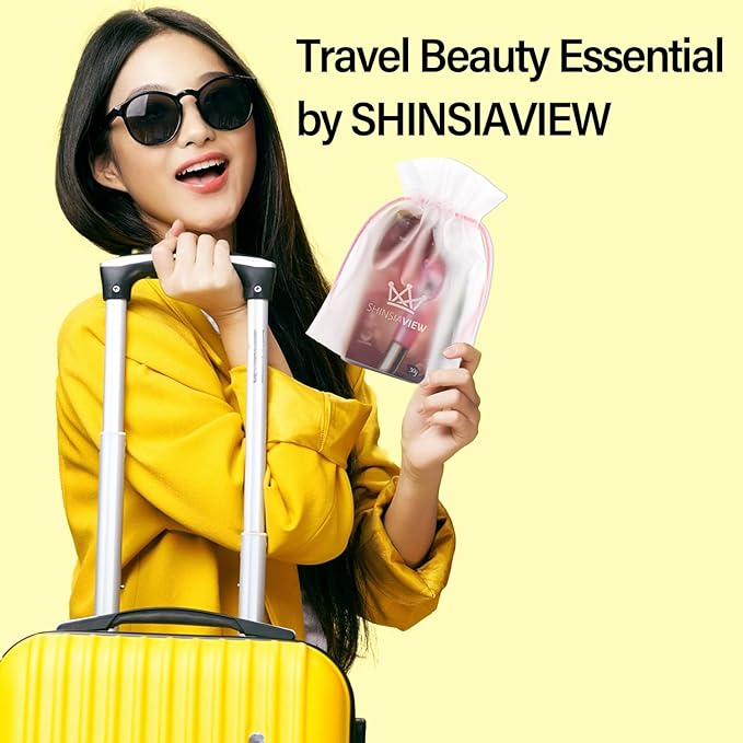 Skin Hydrating Kit Travel Mini Size 5 STEP Skincare Set for Healthier 30 Days Supply with Pouch-BrightBean Baby