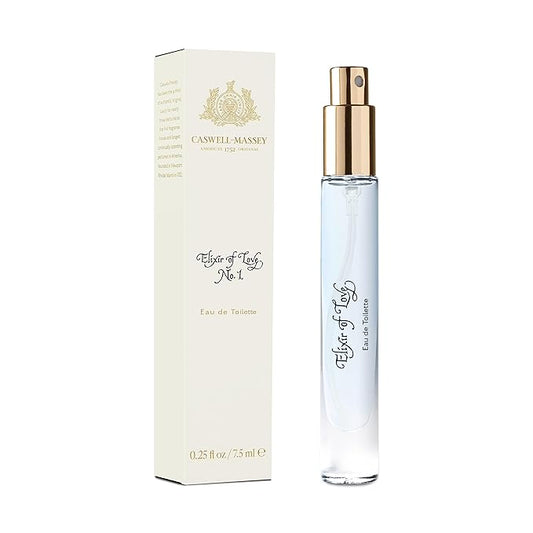 Caswell-Massey Elixir of Love Eau de Toilette Discovery, Enchanting Floral Recipe with Notes of Lavender, Passionflower, Jasmine & Artemisia Absinthium, Sample Size Vial, Perfume for Women, 0.25 Fl Oz-BrightBean Baby