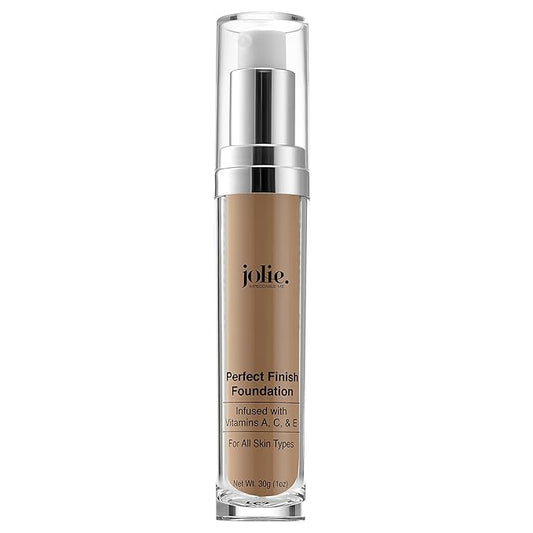 Jolie Perfect Finish Liquid Foundation Makeup SPF 15 Oil Free (MW3)-BrightBean Baby
