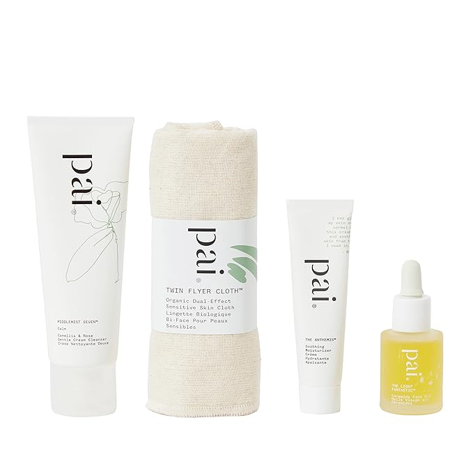 Pai Skincare - Organic 3-Step Calm It Kit For A Soothed Complexion | Natural, Vegan, Sensitive Skincare-BrightBean Baby